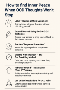 How To Find Inner Peace When OCD Thoughts Won’t Stop: 15 Proven Mind-Body Strategies
